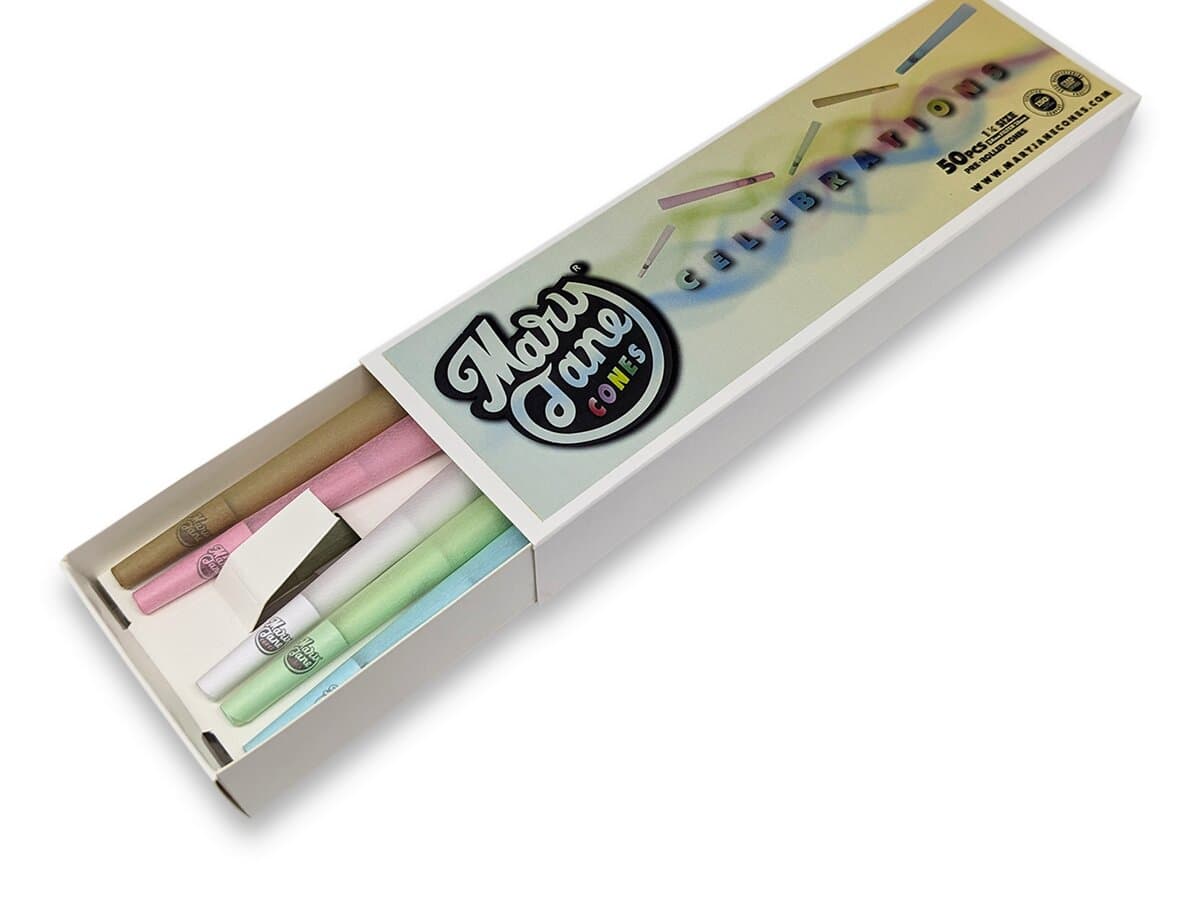 Custom branded pre-roll cone example 3