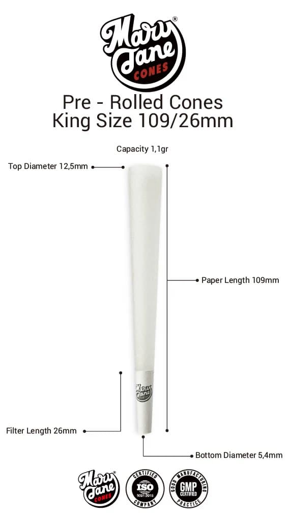 King Size 26 dimensions and specifications